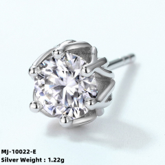 Dainty Moissanite Studs Earrings for Everyday Glam