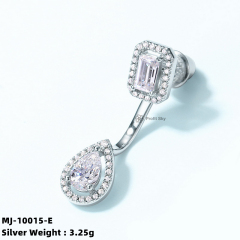 Timeless Elegance: Moissanite Diamond Stud Earrings