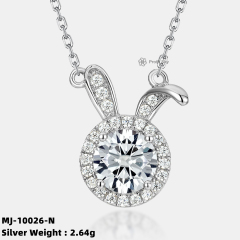 Lab-Created Diamond Sparkle Necklace