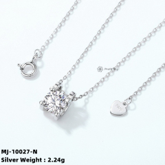 Lab-Created Diamond Sparkle Necklace