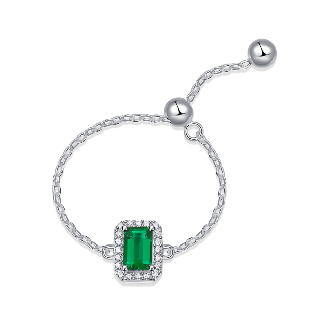 Modern Minimalist Silver Stacking Ring Set