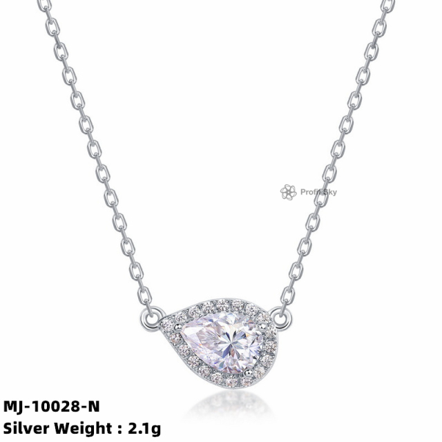 Affordable Luxury: Brilliant Moissanite Necklace