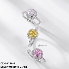 Ruby and Silver Vintage Filigree Ring