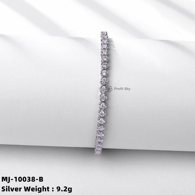 Customizable Moissanite Diamond Bracelet