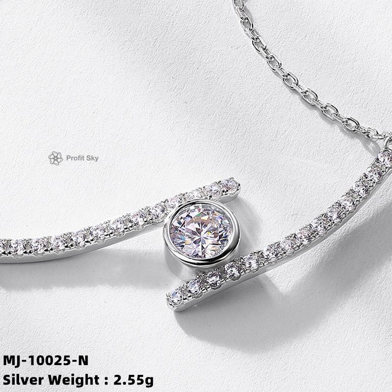 Customizable Moissanite Diamond Pendant Jewelry