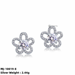 Princess-Cut Moissanite Diamond Studs Earrings