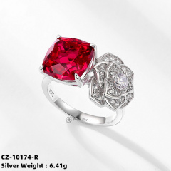 Mystic Rainbow Topaz Silver Ring