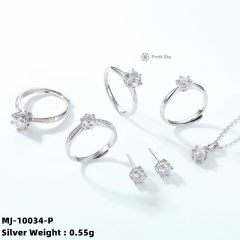 Cushion-Cut Moissanite Sparkle Necklace