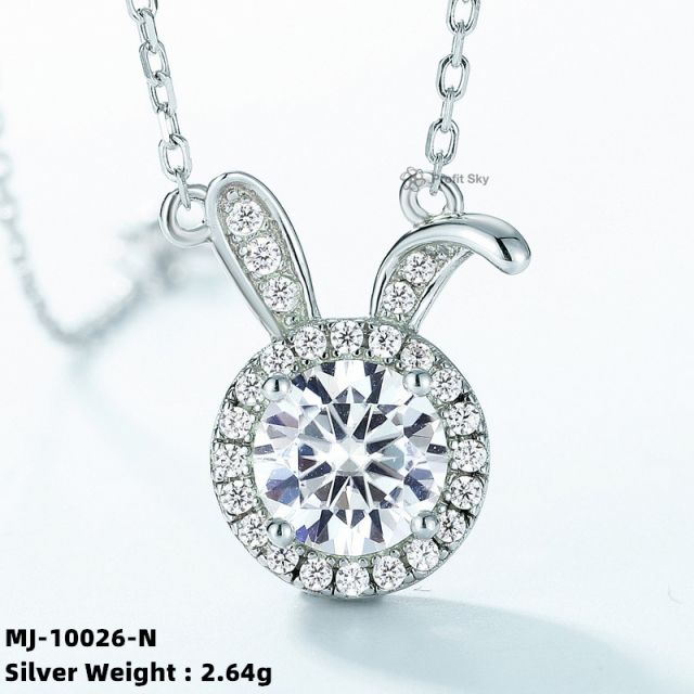 Lab-Created Diamond Sparkle Necklace
