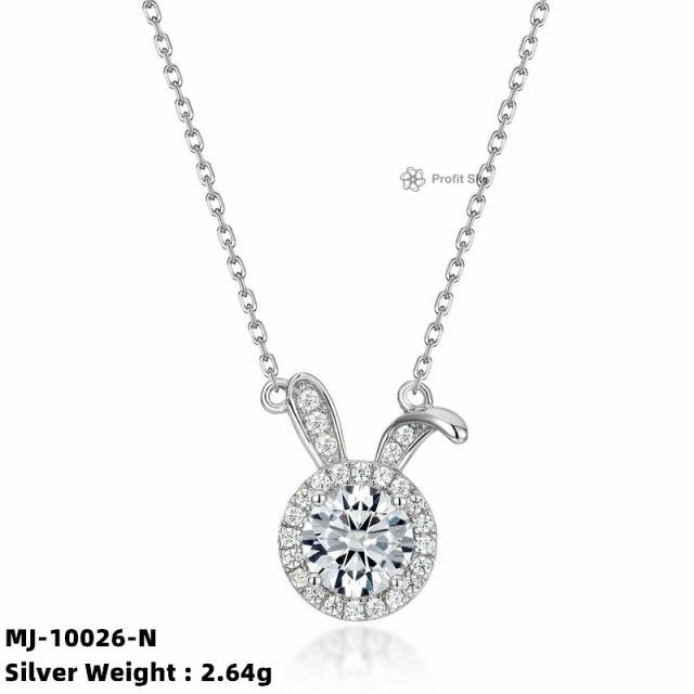 Lab-Created Diamond Sparkle Necklace