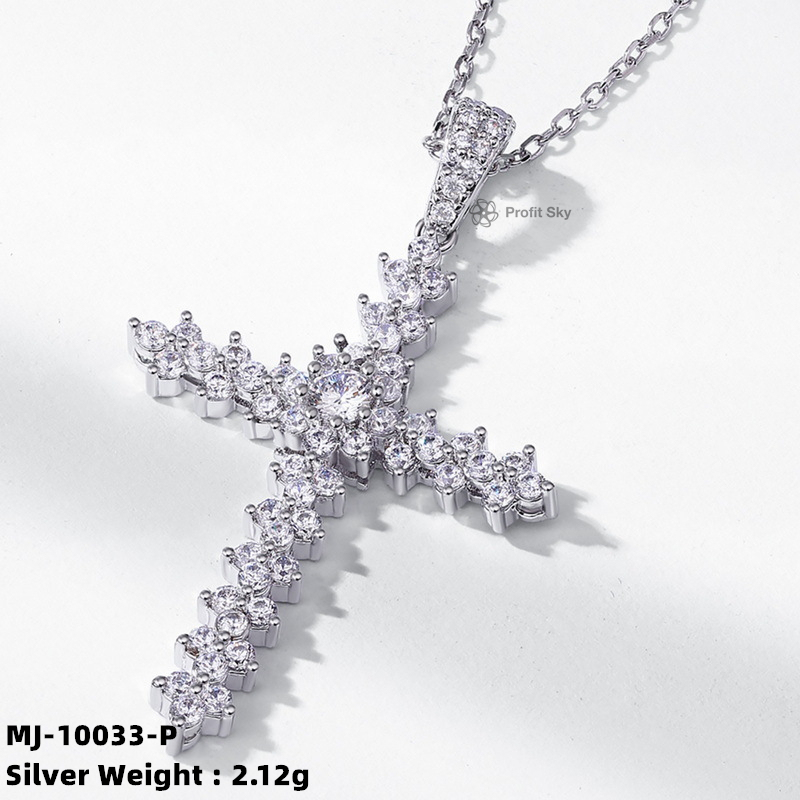 Cushion-Cut Moissanite Sparkle Necklace