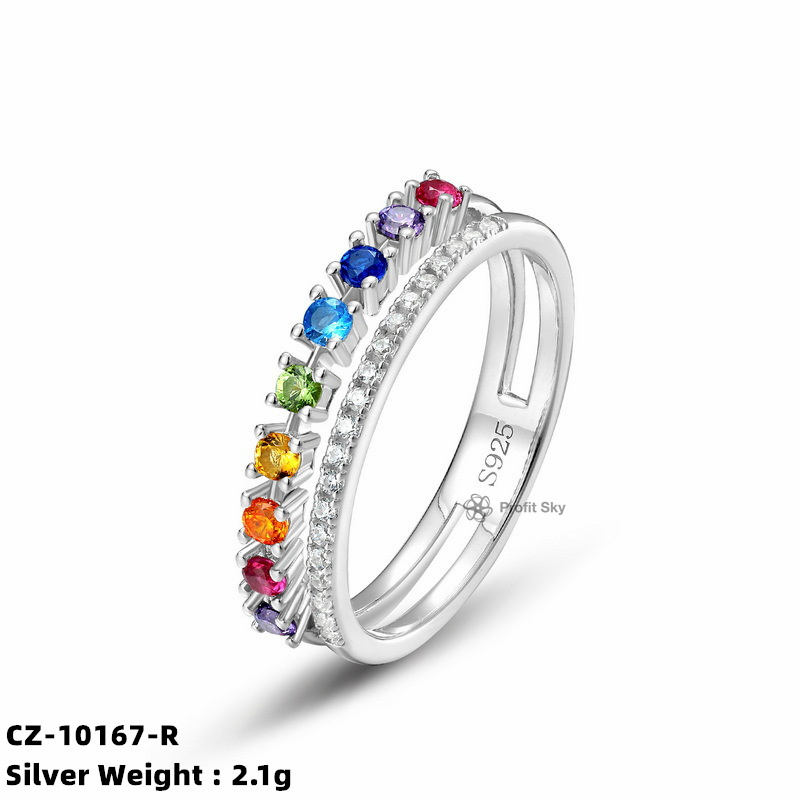 Swirl Design Sterling Silver Band Ring