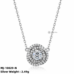 Affordable Luxury: Brilliant Moissanite Necklace