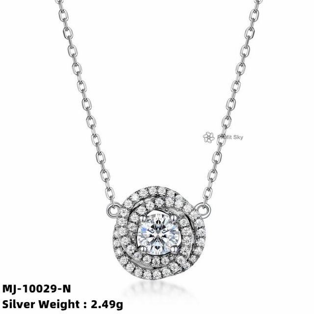 Affordable Luxury: Brilliant Moissanite Necklace