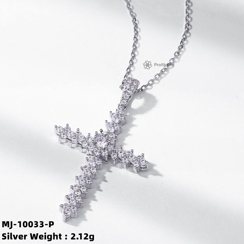 Cushion-Cut Moissanite Sparkle Necklace