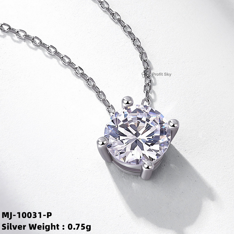 Classic Moissanite Necklace for Every Occasion