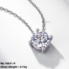 Classic Moissanite Necklace for Every Occasion