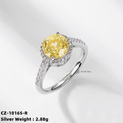 Mystic Rainbow Topaz Silver Ring