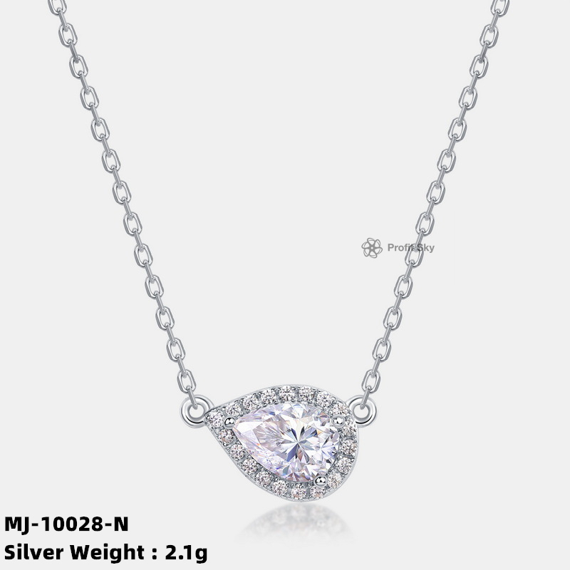 Customizable Moissanite Diamond Pendant