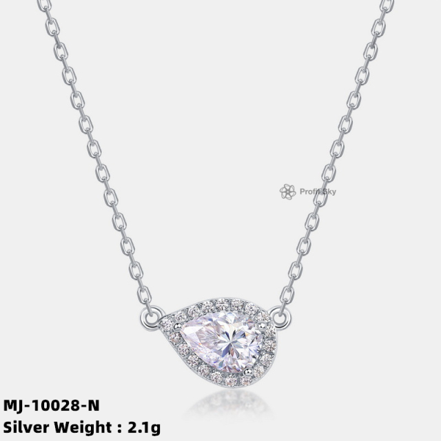 Customizable Moissanite Diamond Pendant