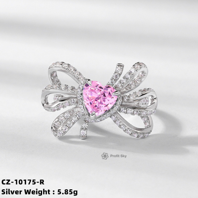 Elegant Sapphire Sterling Silver Ring