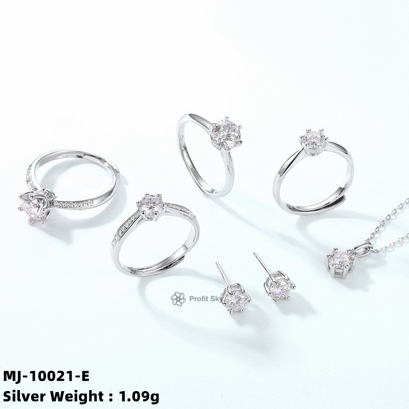 Dainty Moissanite Studs Earrings for Everyday Glam