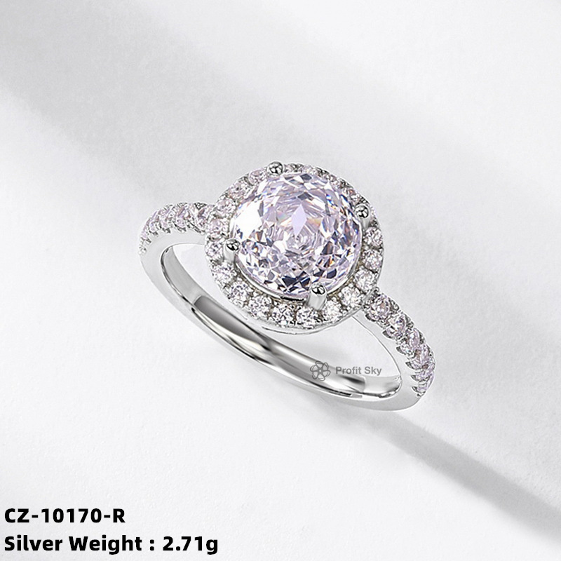 Ruby and Silver Vintage Filigree Ring