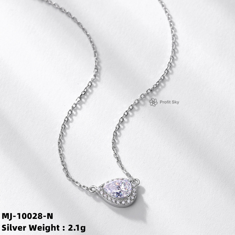 Affordable Luxury: Brilliant Moissanite Necklace