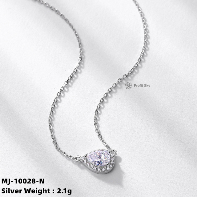 Affordable Luxury: Brilliant Moissanite Necklace