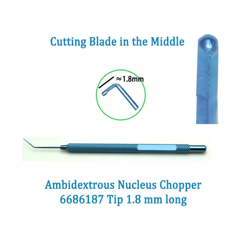 Phaco Chopper Left Hand Chopper Nagahara Chopper Seibel Chopper Rosen Chopper Manipulator Sinskey Hook Spatula Hook ophthalmic