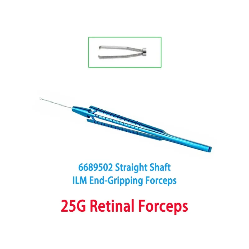 25G Forceps 25G Scissors Capsulorhexis Forceps Ophthalmic Instruments Oftalmologia