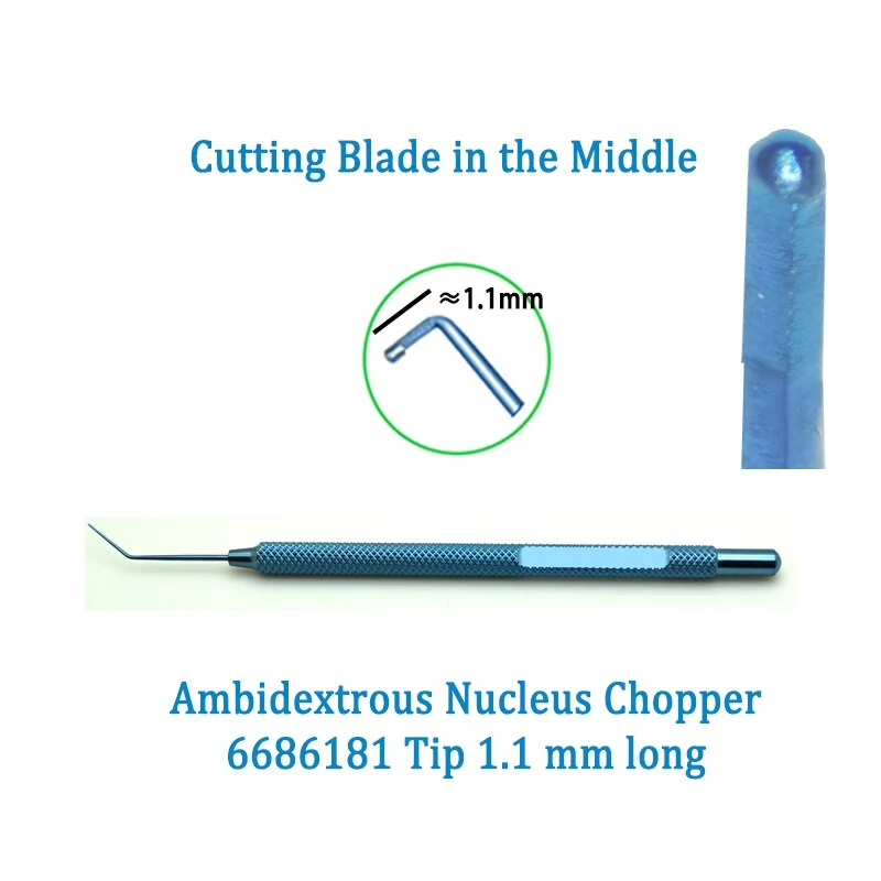 Phaco Chopper Left Hand Chopper Nagahara Chopper Seibel Chopper Rosen Chopper Manipulator Sinskey Hook Spatula Hook ophthalmic
