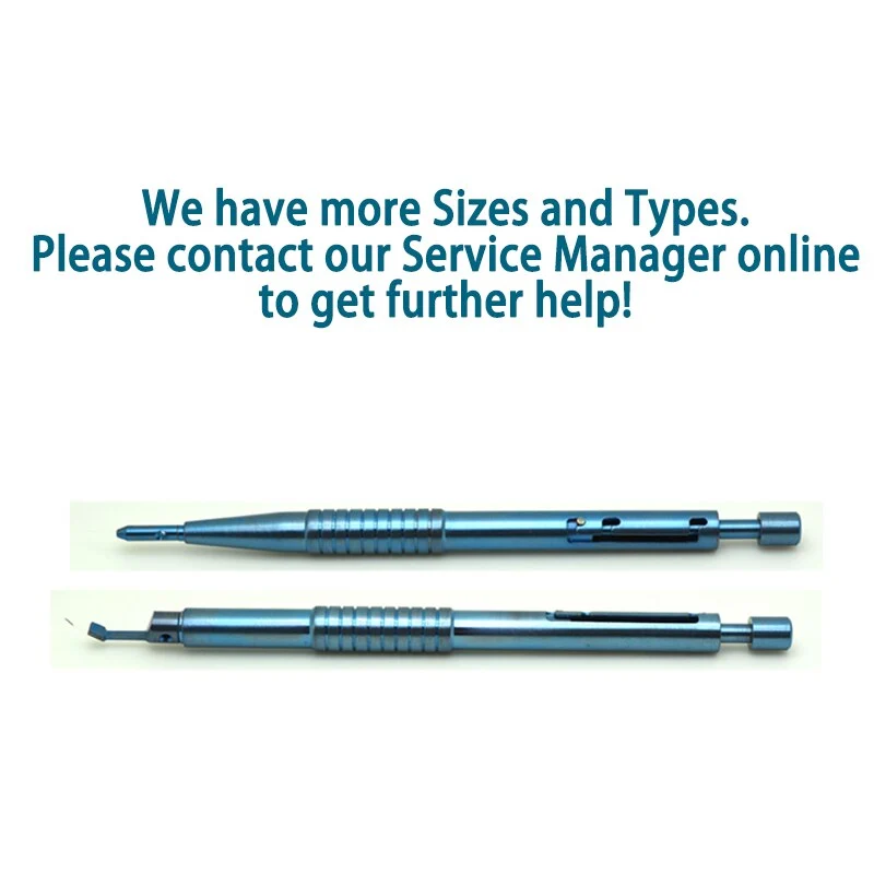 Sapphire Knives Diamond Knives Phaco Spear oftalmologia instrumentos