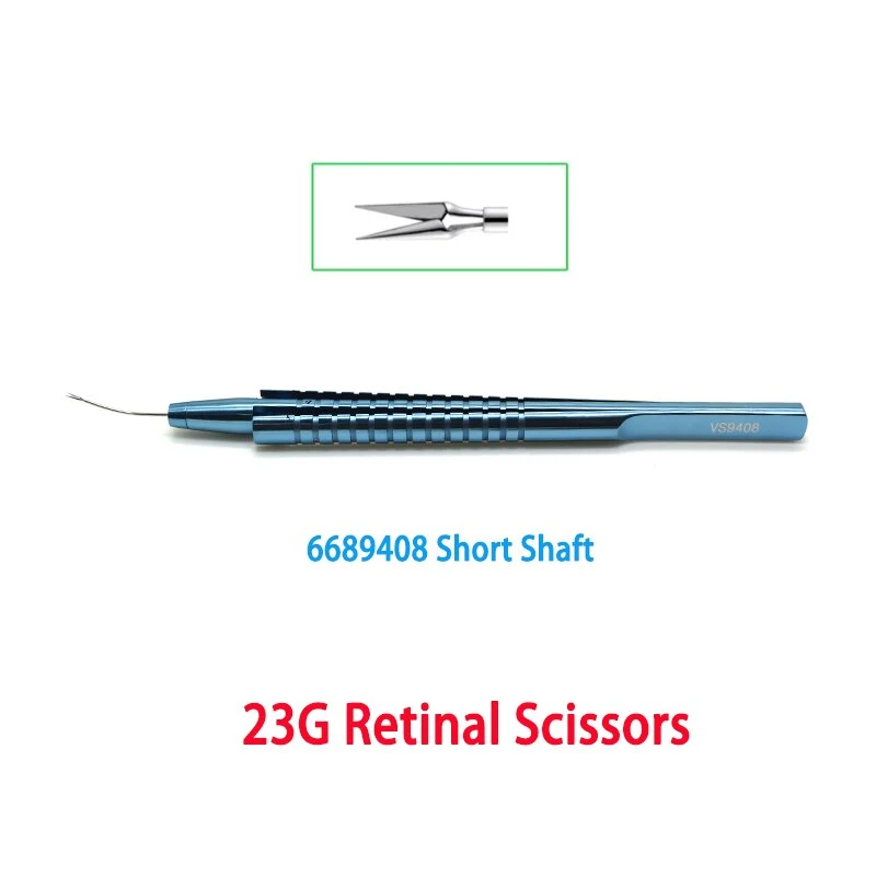 Pinza Oftalmica Titanio 23 Gauge – Vitrectomia Fine Presa – Autoclavabile