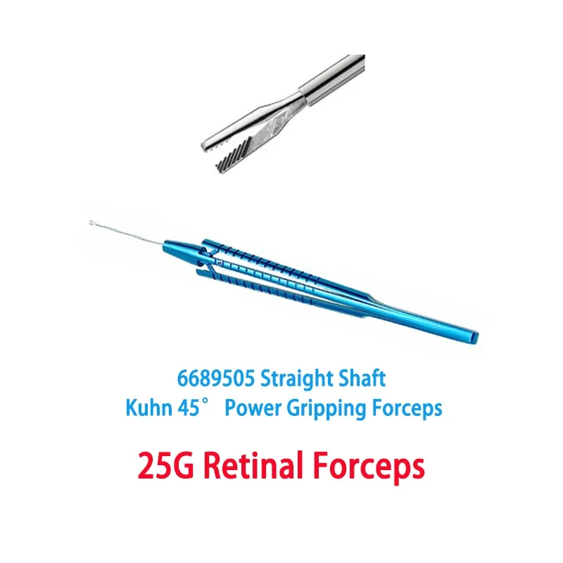 25G Forceps 25G Scissors Capsulorhexis Forceps Ophthalmic Instruments Oftalmologia