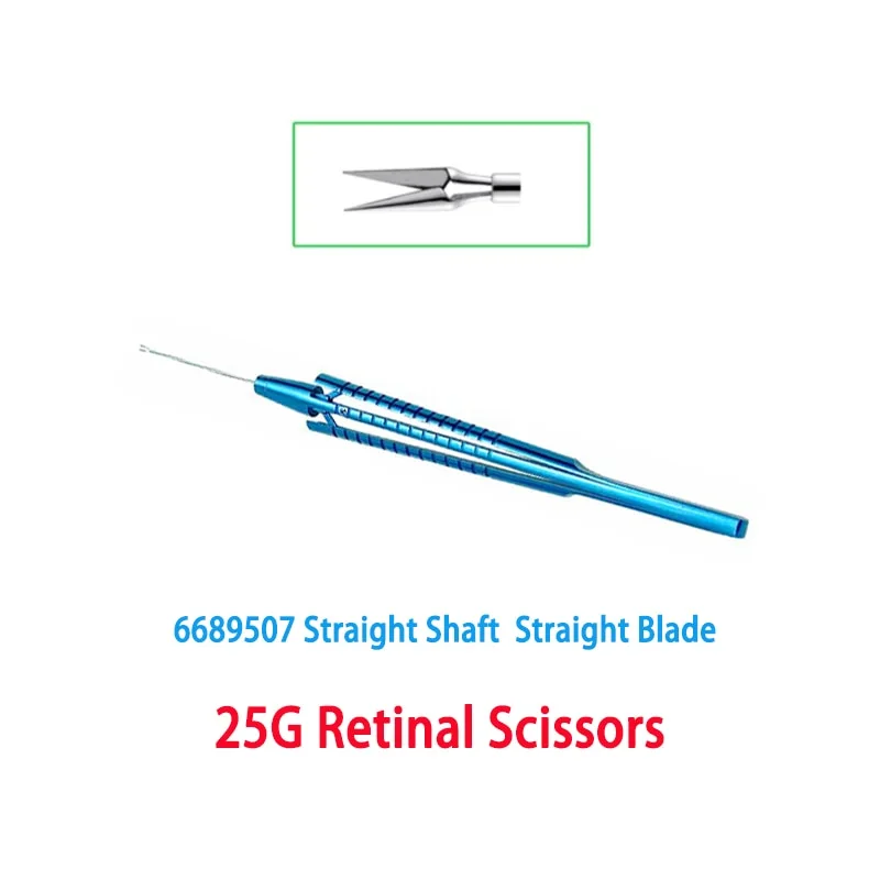 25G Forceps 25G Scissors Capsulorhexis Forceps Ophthalmic Instruments Oftalmologia