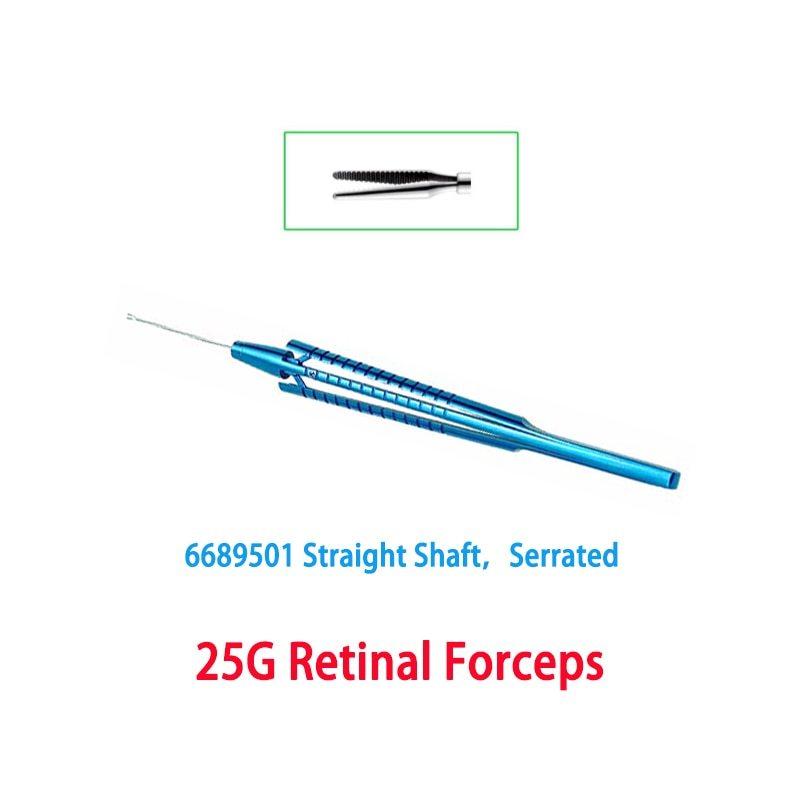 25G Forceps 25G Scissors Capsulorhexis Forceps Ophthalmic Instruments Oftalmologia