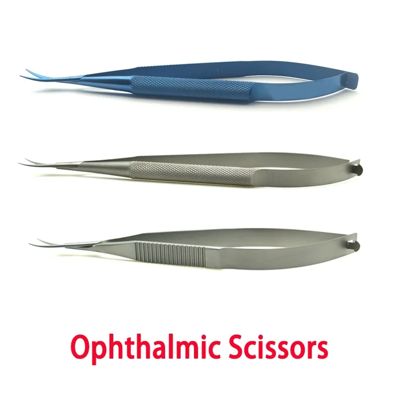 Corneal Scissors Micro Surgical Vannas Titanium Stainless Steel Oftalmologia