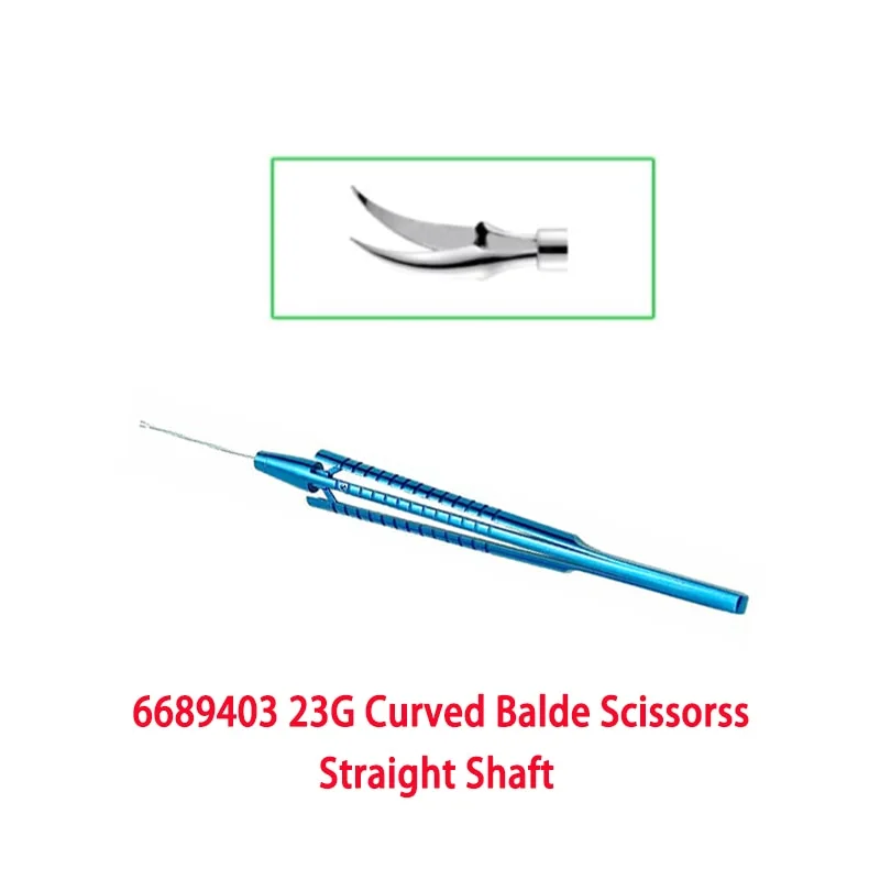 23G Capsulorhexis Forceps Retinal Forceps Gripping Serrated Forceps Membrane Peeler Pick and Peel ILM end gripping  23G Scissors