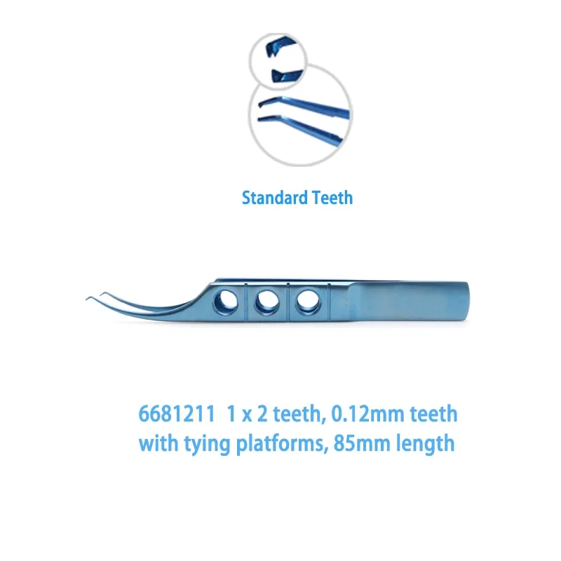 Bonn Toothed Forceps Colibri Oftalmologia Instrumentos