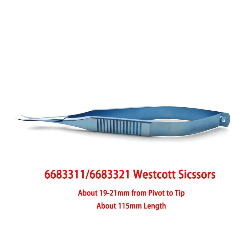 Utility Westcott Tenotomy Scissors Ophthalmic Surgical Oftalmologia Ophthalmology,Scissors & Knives
