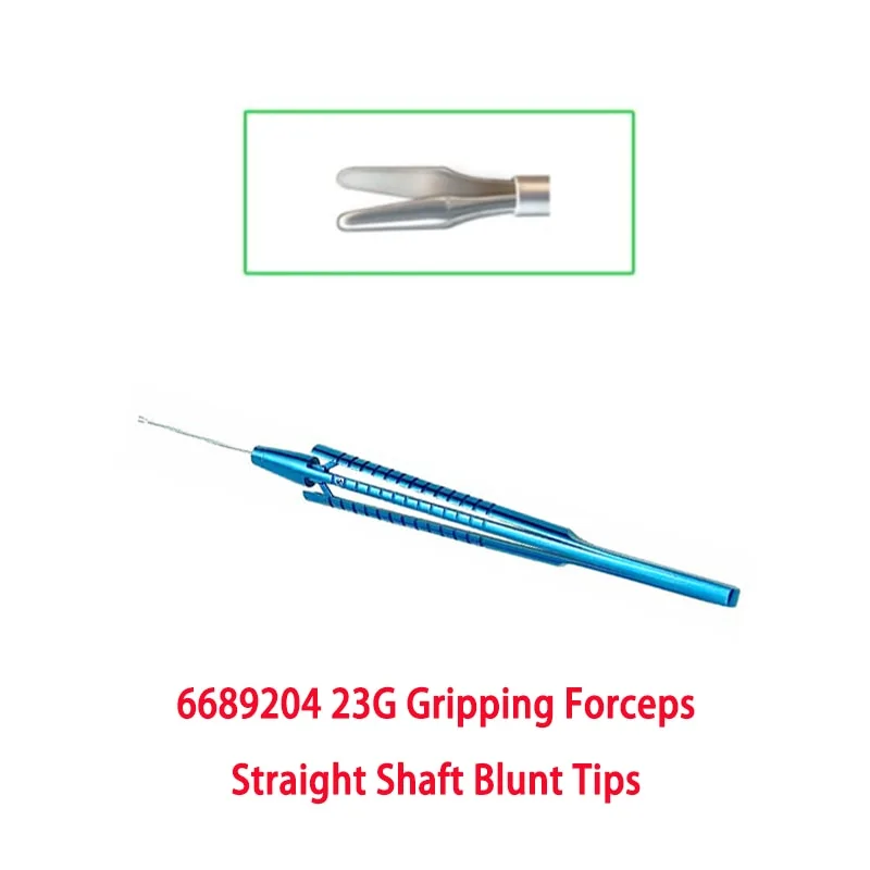 23G Capsulorhexis Forceps Retinal Forceps Gripping Serrated Forceps Membrane Peeler Pick and Peel ILM end gripping  23G Scissors