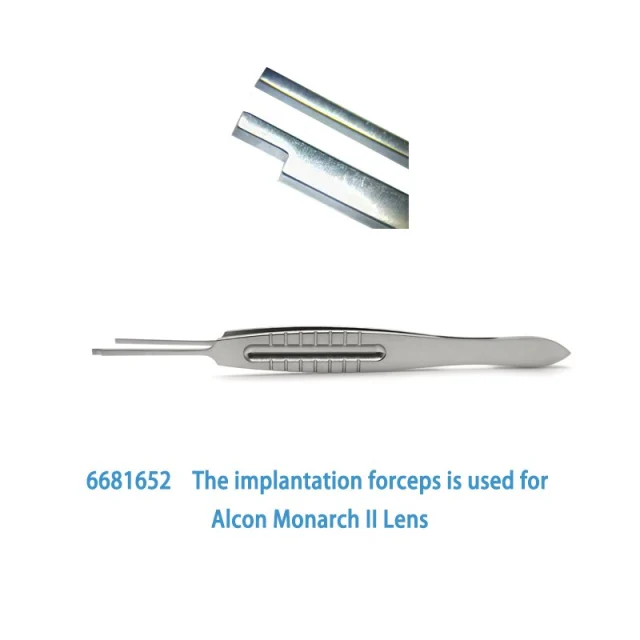 Lens Forceps Artisan Implantation Loading Oftalmologia Ophthalmology