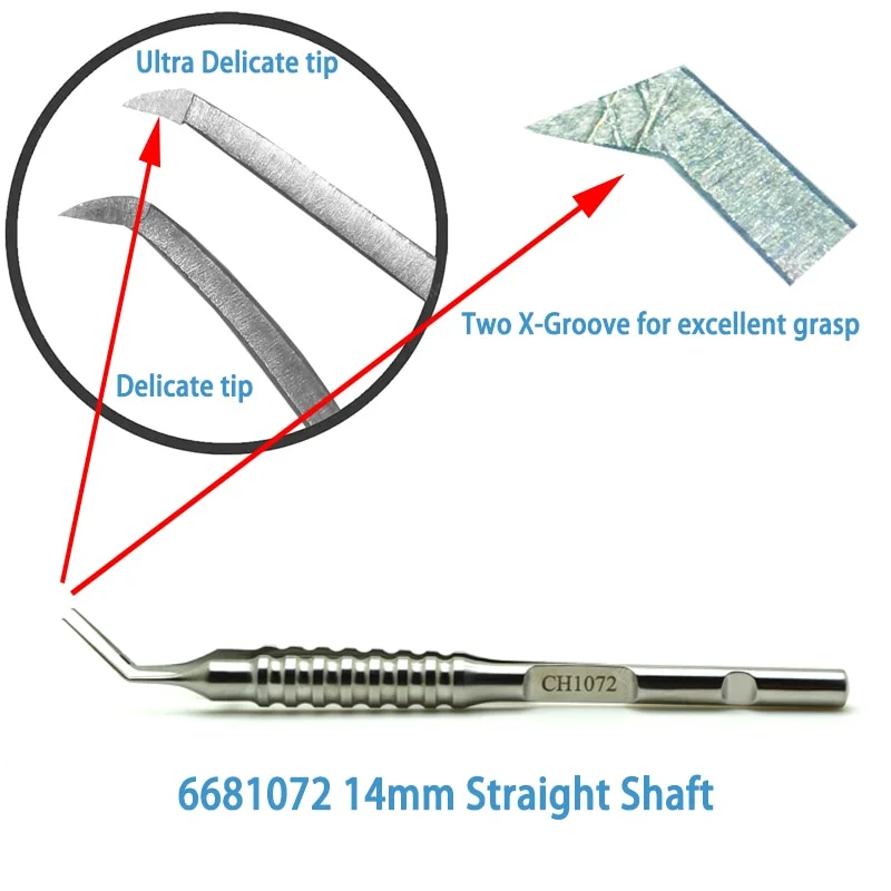 Capsulorhexis Forceps  Utrata Forceps 2.2mm Incision Inamura  Giannetti Corydon O'Gawa Nevyas Lehner