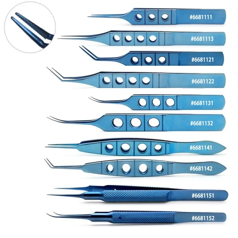 McPherson Tying Forceps Capsulorhexis Hair Plant Oftalmologia Ophthalmology