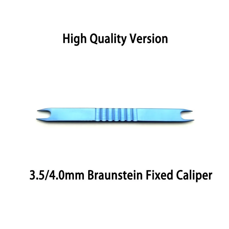 Eye Caliper Castroviejo Calipers Braunstein Fixed Caliper Eyelid Calipers  Ophthalmic Instruments oftalmologia instrumentos