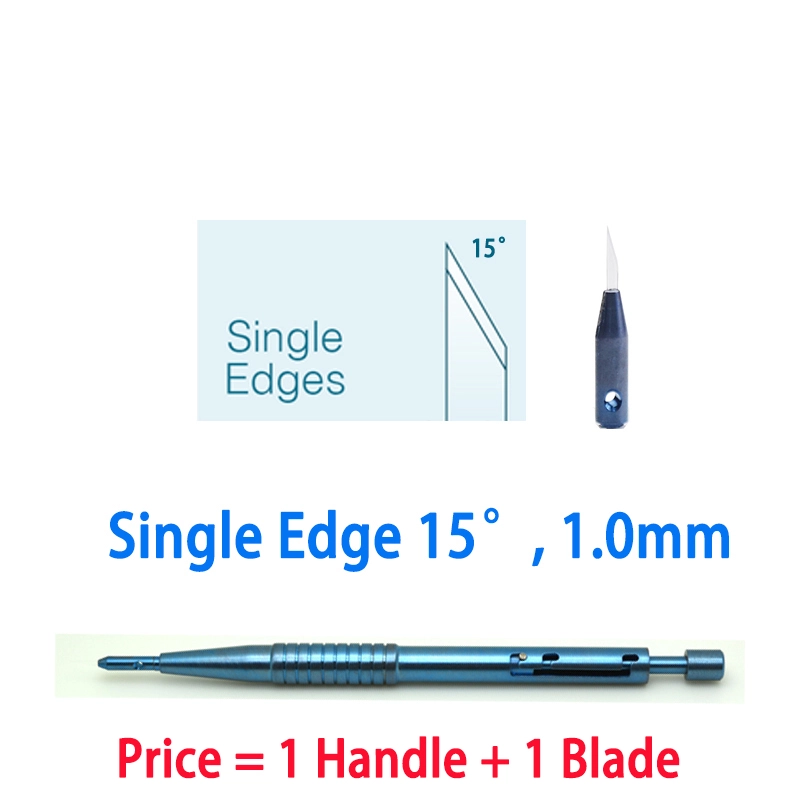 Sapphire Knives Phaco Spear Crescent Tunnel Lance Clear Corneal ...