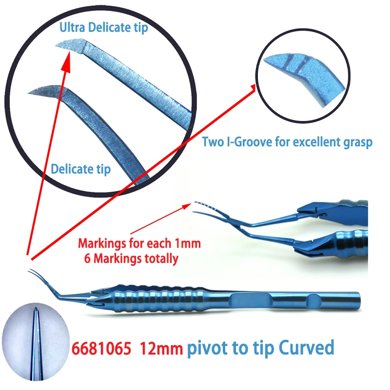 Capsulorhexis Forceps  Utrata Forceps 2.2mm Incision Inamura  Giannetti Corydon O'Gawa Nevyas Lehner