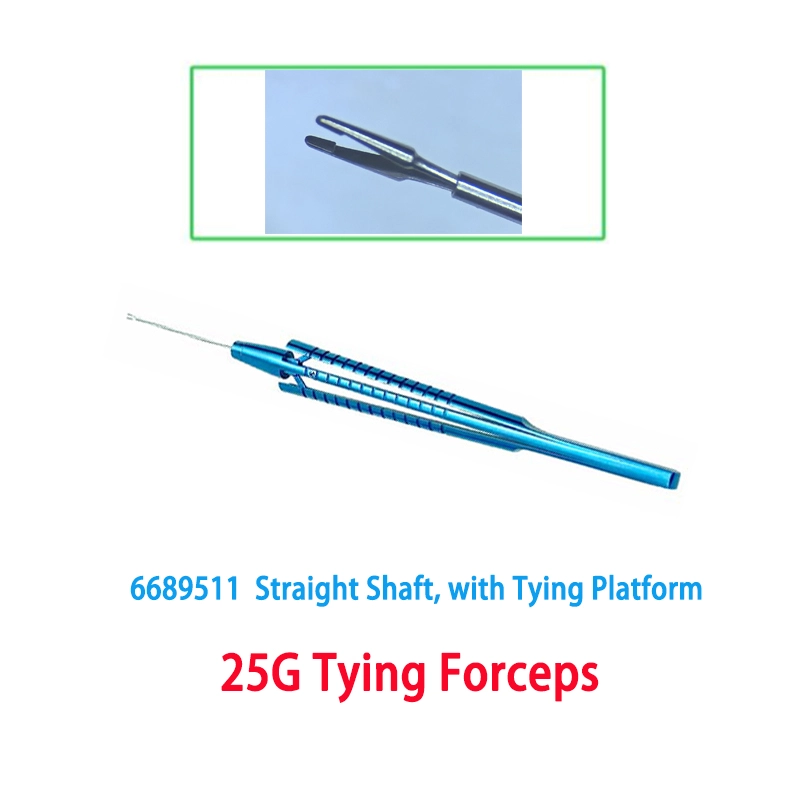 25G Forceps 25G Scissors Capsulorhexis Forceps Ophthalmic Instruments Oftalmologia