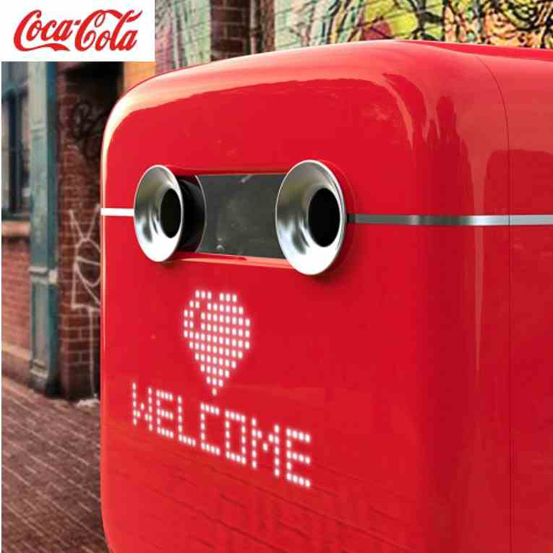 Coca-Cola Vending & Recycling Machine